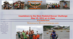Desktop Screenshot of boxcarchallenge.com